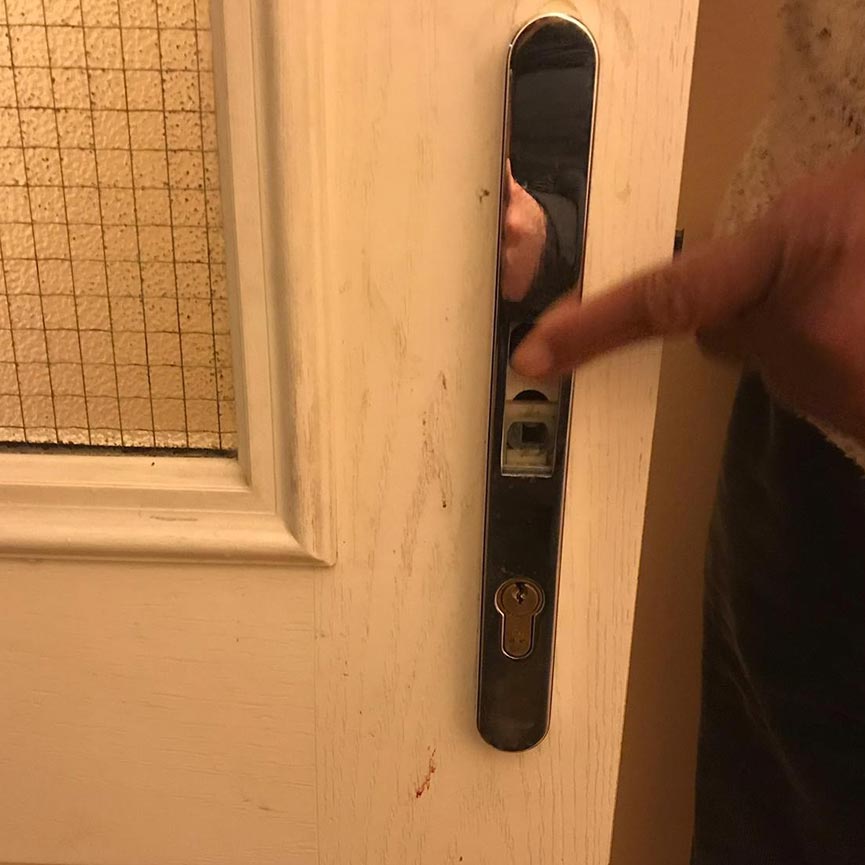 New Lock Installation